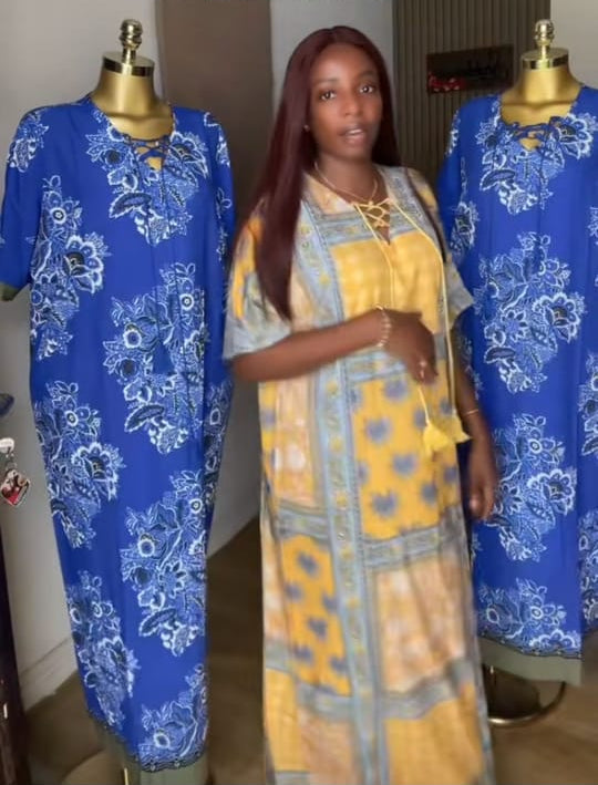 SB Neck Robes Kaftan