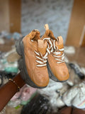 SBS Tan Chunky Hiker-Style Sneakers