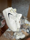White Distinct Casual Sneakers