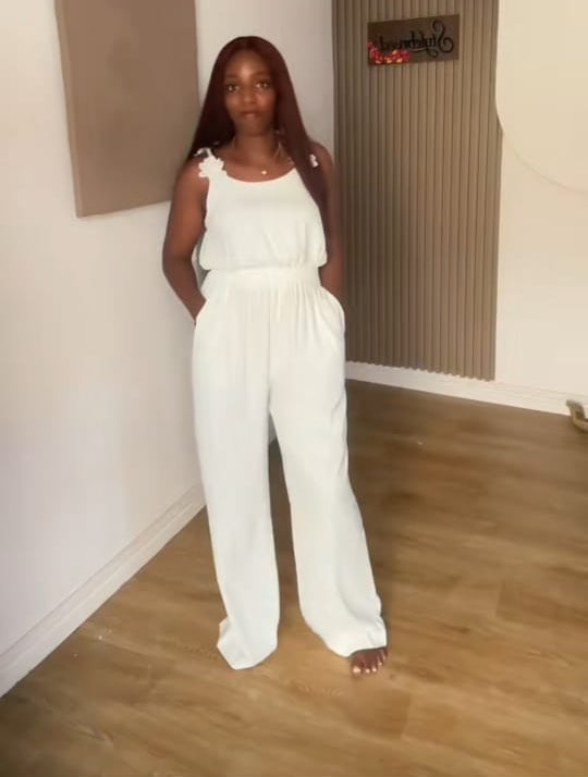 White Jumpsuit
